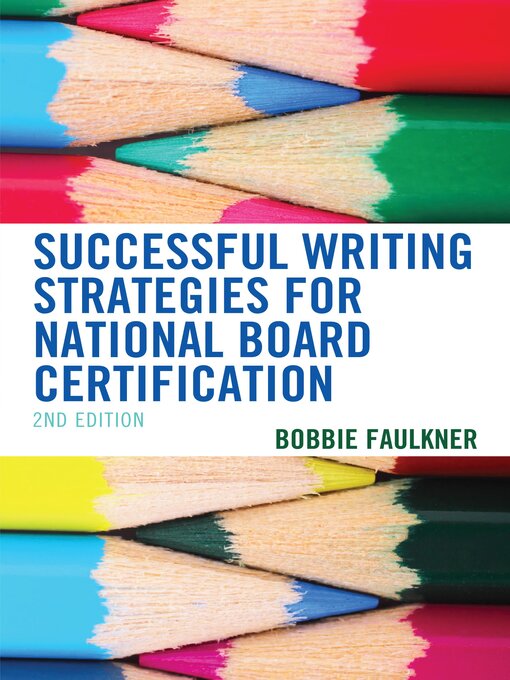Title details for Successful Writing Strategies for National Board Certification by Bobbie Faulkner - Wait list